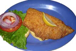 fried fish sandwich